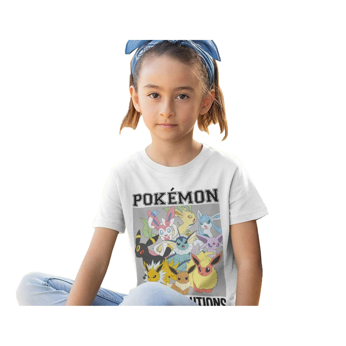 Pokemon Eeveelutions Boyfriend Fit Girls T-Shirt