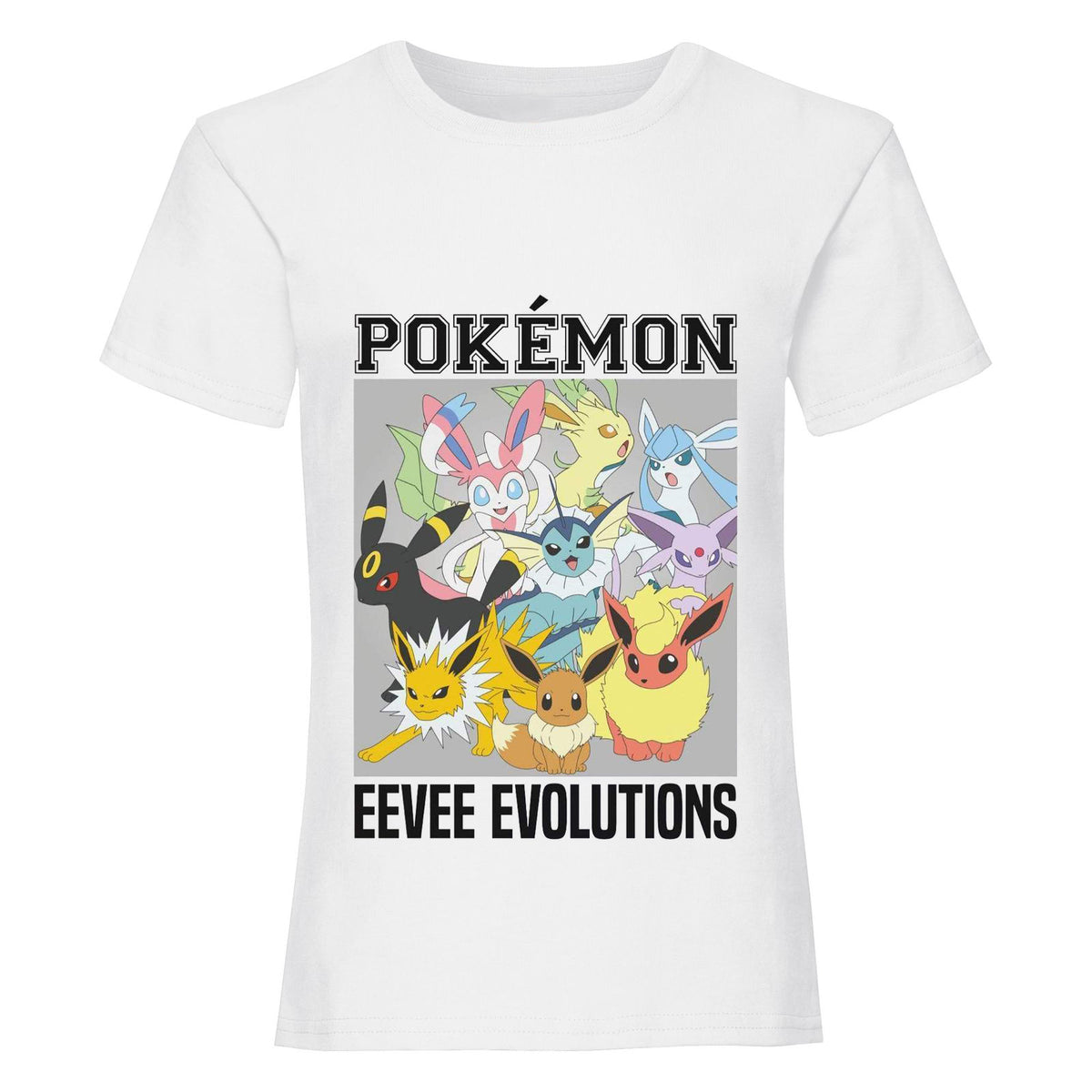 Pokemon Eeveelutions Boyfriend Fit Girls T-Shirt