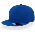 Front - Atlantis Children/Kids Flat Visor 6 Panel Snap Back Cap