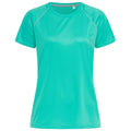 Front - Stedman Womens Active Raglan T-Shirt