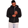 Front - Casual Classics Mens Core Ringspun Cotton Full Zip Hoodie