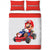 Front - Super Mario Closeup Duvet Cover Set