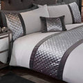 Front - Rapport Hollywood Diamante Duvet Cover Set