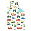 Front - PriceRightHome Childrens/Kids Trucks & Transport Duvet Cover Set