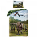 Front - Jurassic World Cotton Duvet Cover Set