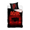 Front - AC/DC Power Up Reversible Duvet Cover Set