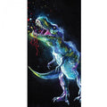 Front - T-Rex Beach Towel