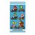 Front - Mario Kart Race Cotton Bath Towel