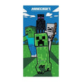 Front - Minecraft Survival Cotton Beach Towel