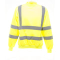 Front - Yoko Unisex Hi-Vis Heavyweight Sweatshirt