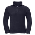 Front - Russell Mens 1/4 Zip Outdoor Fleece Top