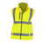 Front - Yoko Mens Hi Vis Softshell Bodywarmer / Workwear