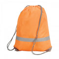 Front - Shugon Stafford Drawstring Hi-Vis Tote Bag (13 Litres)