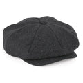 Front - Beechfield Unisex Adults Melton Wool Baker Boy Cap