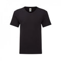 Front - Fruit of the Loom Mens Iconic 150 V Neck T-Shirt