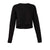 Front - Bella + Canvas Womens/Ladies Cropped Fleece Top