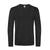 Front - B&C Mens #E190 Plain Long-Sleeved T-Shirt