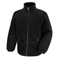 Front - Result Core Mens Polartherm Fleece Jacket