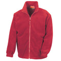 Front - Result Mens Full Zip Active Fleece Anti Pilling Jacket