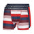 Front - Crosshatch Mens Avocet Boxer Shorts (Pack of 3)