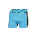 Front - Crosshatch Mens Knightling MVE Boxer Shorts (Pack of 3)