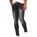 Front - Crosshatch Mens Barbeck Slim Jeans