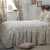 Front - Belledorm Rose Boutique Fitted Bedspread