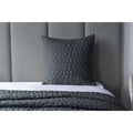 Front - Belledorm Porto Continental Pebble Pillowcase