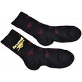 Black - Front - Arsenal FC Childrens-Kids All-Over Print Dress Socks