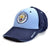 Front - Manchester City FC Contrast Panel Baseball Cap