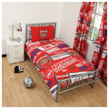 Front - Arsenal FC Patch Duvet Cover Set