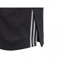 Black - Side - Adidas Childrens-Kids Glam Pullover Hoodie