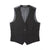 Front - Burton Mens Essential Plain Tailored Waistcoat