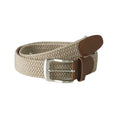 Front - D555 Mens Frank Stretch Braided Belt