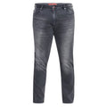 Front - Duke Mens D555 Benson Stretch Tapered Kingsize Jeans