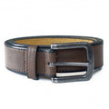 Front - Duke D555 Avant Burnished Bonded Leather Belt