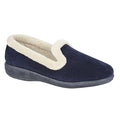 Front - Sleepers Womens/Ladies Sophia Memory Foam Slippers