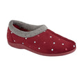 Front - Sleepers Womens/Ladies Sophie Velour Slippers