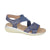 Front - Boulevard Womens/Ladies Grunge Sandals