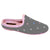 Front - Sleepers Womens/Ladies Ellie Star Motif Mule Slippers