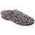 Front - Sleepers Womens/Ladies Carmen Ocelot Toe In Mule Slippers