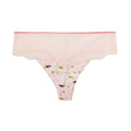 Front - Gorgeous Womens/Ladies Floral Satin Thong