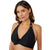 Front - Gorgeous Womens/Ladies Sparkle Non-Padded Bikini Top