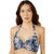 Front - Debenhams Womens/Ladies Floral Non-Wired Bikini Top