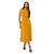 Front - Debenhams Womens/Ladies Textured Jersey Belt Midi Dress