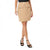 Front - Principles Womens/Ladies Button Detail Mini Skirt