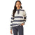 Front - Debenhams Womens/Ladies Stripe Open Collar Sweater Top