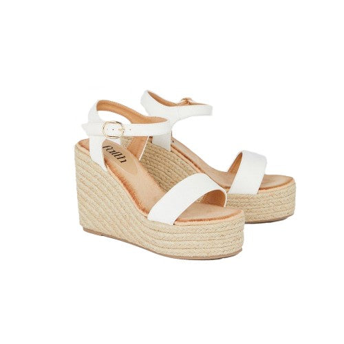 Faith store white wedges