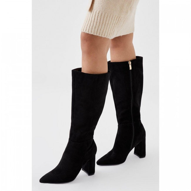 Faith suede knee deals high boots