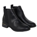 Front - Good For The Sole Womens/Ladies Molly Wide Chelsea Boots